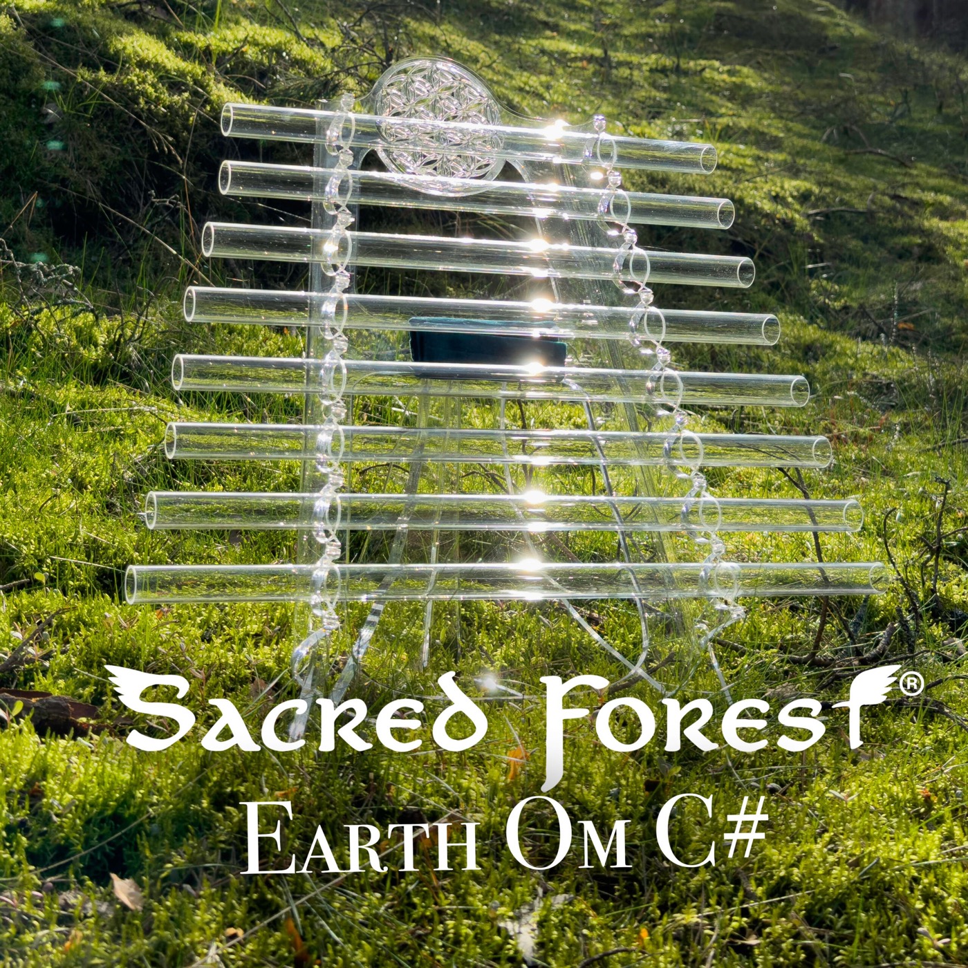 Earth Om C# Crystal Harp 432Hz by Sacred Forest